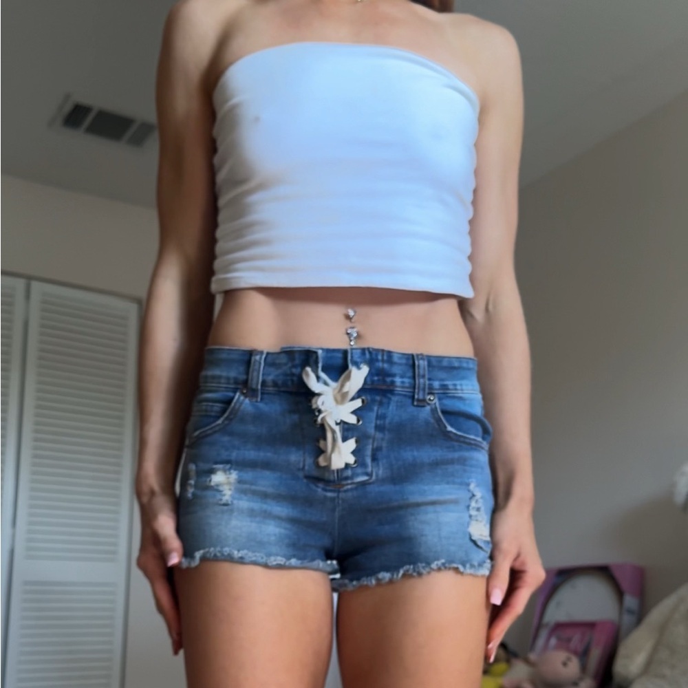 Ocean Drive denim shorts